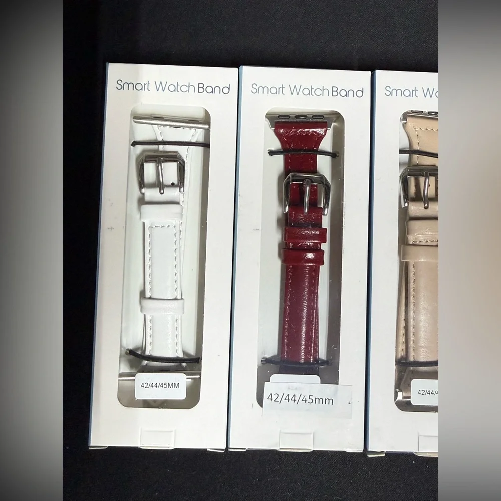 NEW Smart Apple Watch Band Set - 4 Colors fits size 42/44/45mm